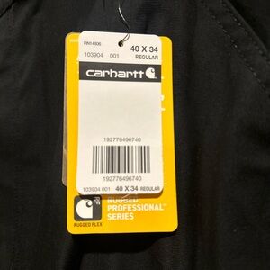 Carhartt Black Rugged Flex Professional Pants